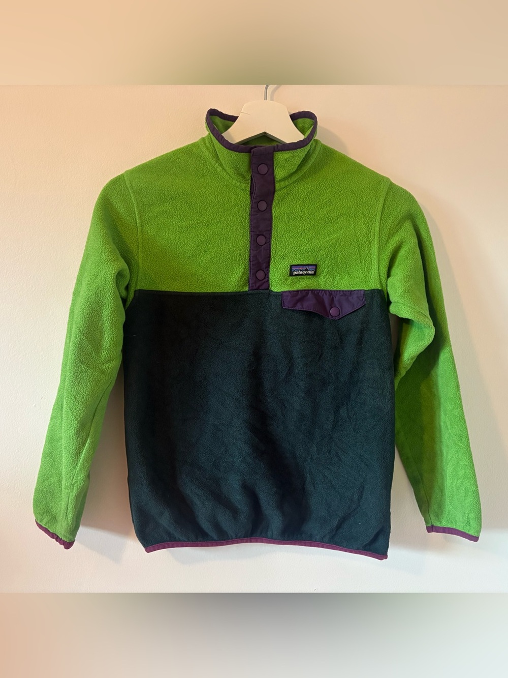 Patagonia Lightweight Synchilla® Snap-T® Pullover Size 10 Youth